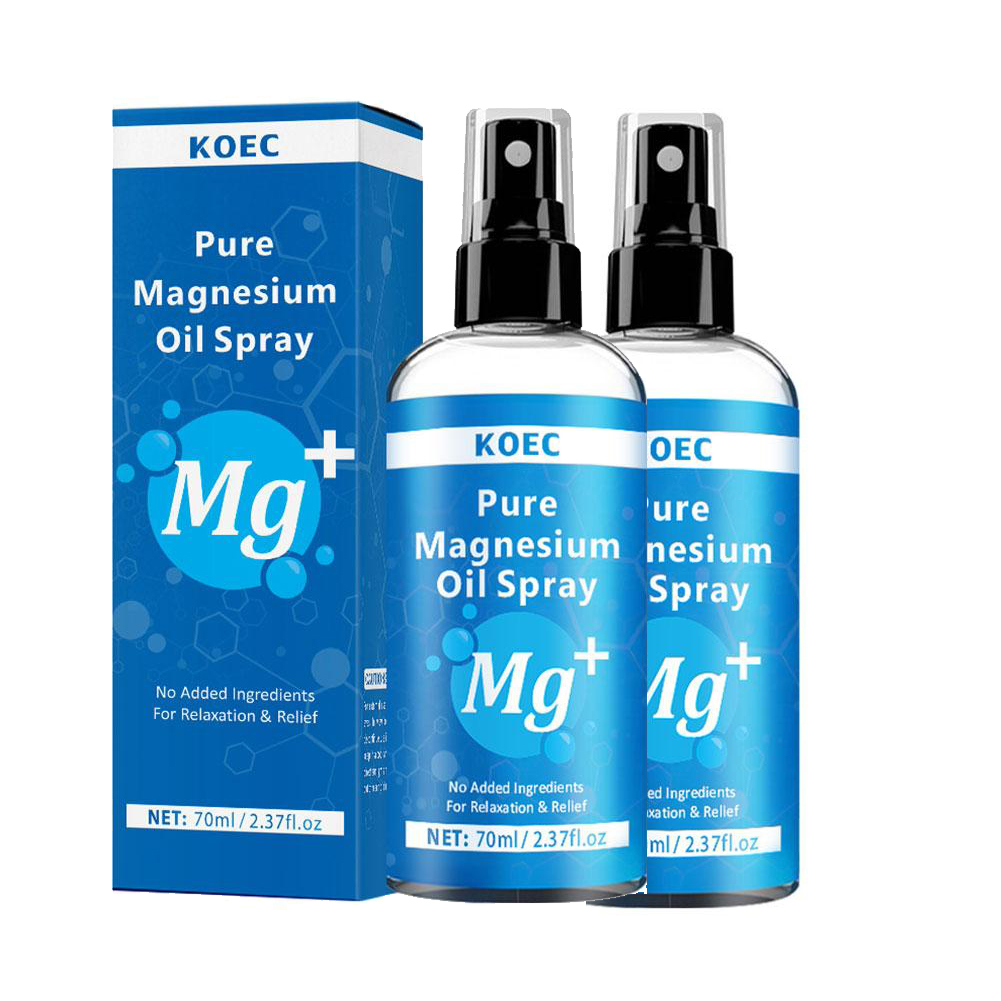 Bath Salts Magnesium - 1/2PCS 마그네슘 오일 스프레이(발 및 수면용,