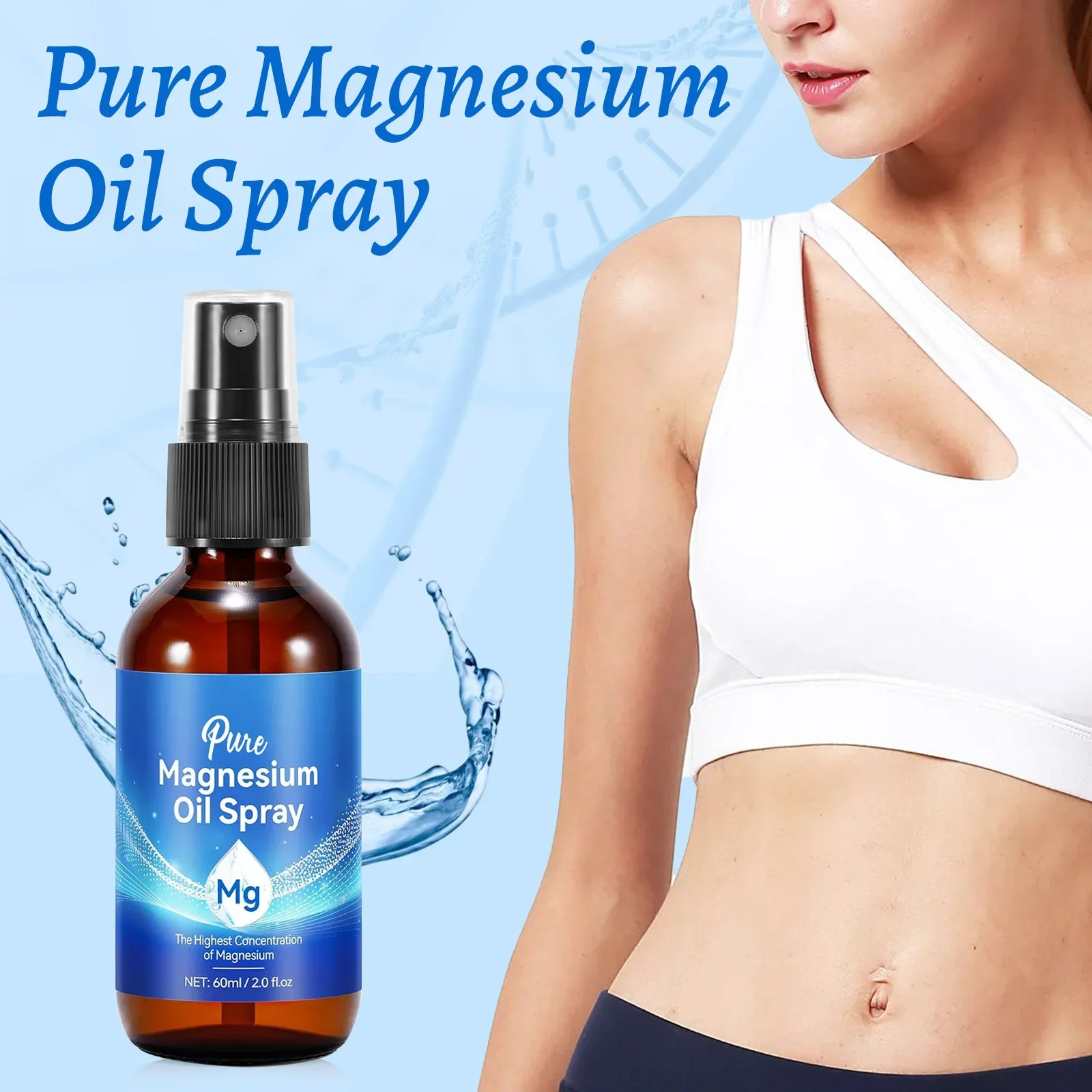 Bath Salts Magnesium - 마그네슘 바디 오일 스프레이 60ml 10%