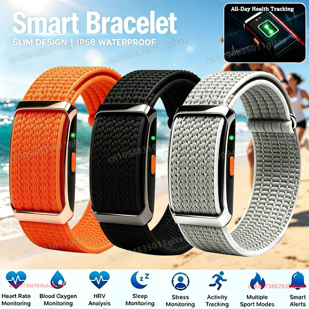 Health Wellness Bracelet - 스마트 팔찌 피트니스 트래커 ECG+PPG SpO2