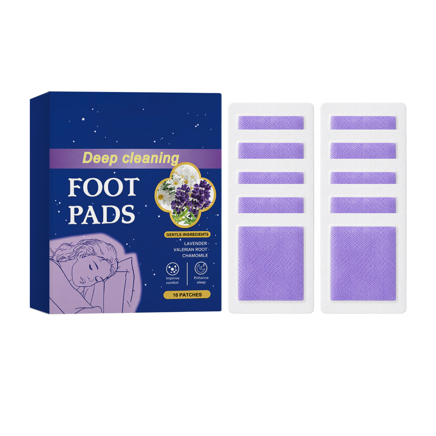 딥 슬립 풋 패치 건조하고 거친 발바닥 피부 개선 밤의 - Detox Foot Patch 리뷰 및 가격